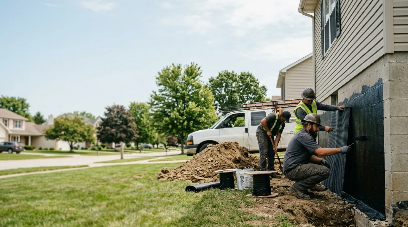 Basement Waterproofing in Golconda, IL near me
